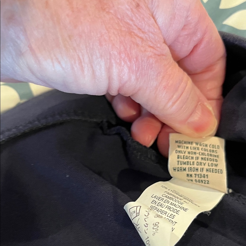 Navy Women's dressy sweats - Picture 4 of 4